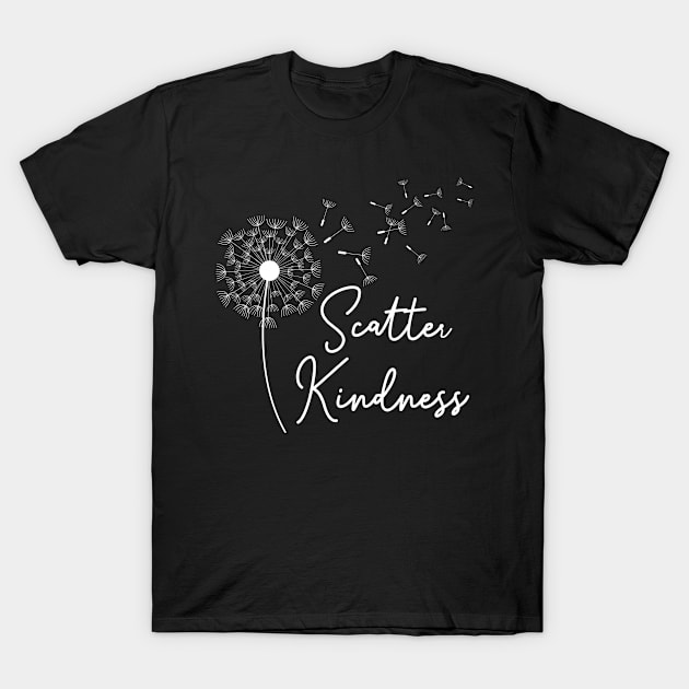 Scatter Kindness T-Shirt by Gillentine Design